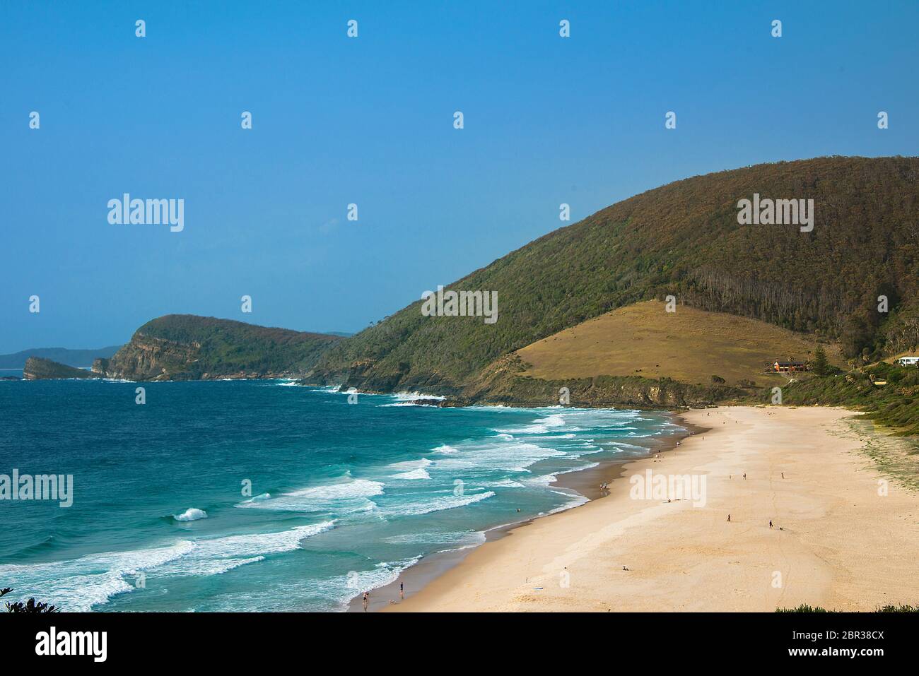 Blueys Beach Pacific Palms NSW Australia Stock Photo Alamy