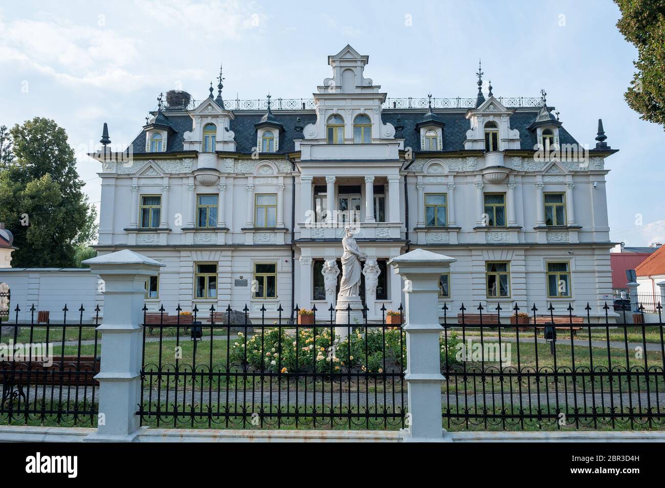 Buchholtz Palace in Supraśl, Białystok County, Podlaskie Voivodeship, Poland Stock Photo