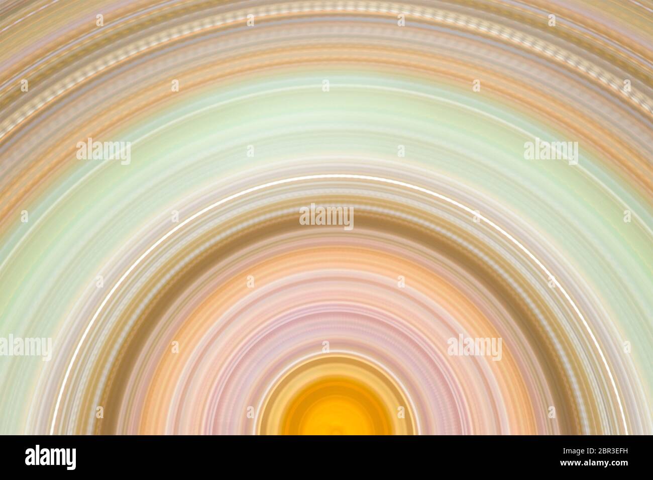 Motion blurred abstract in around shape Stock Photo