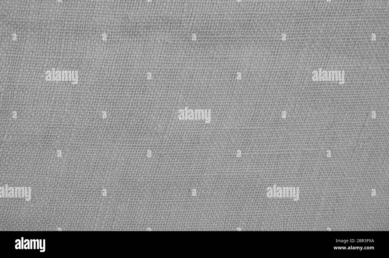 Light grey burlap cotton background texture Stock Photo - Alamy