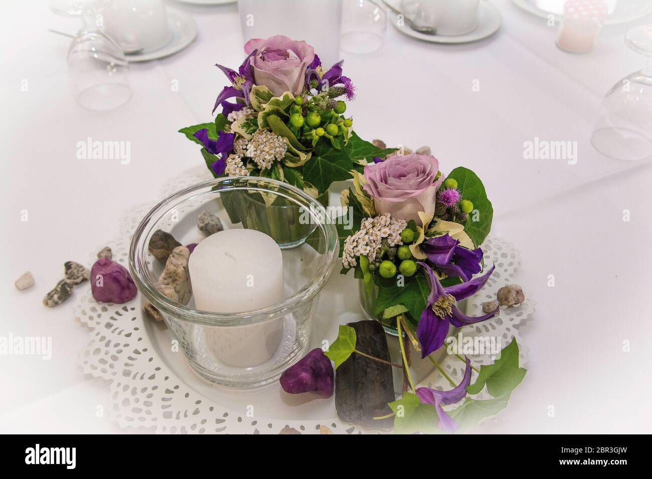 Hochzeitsstrauss / Rosen Stock Photo