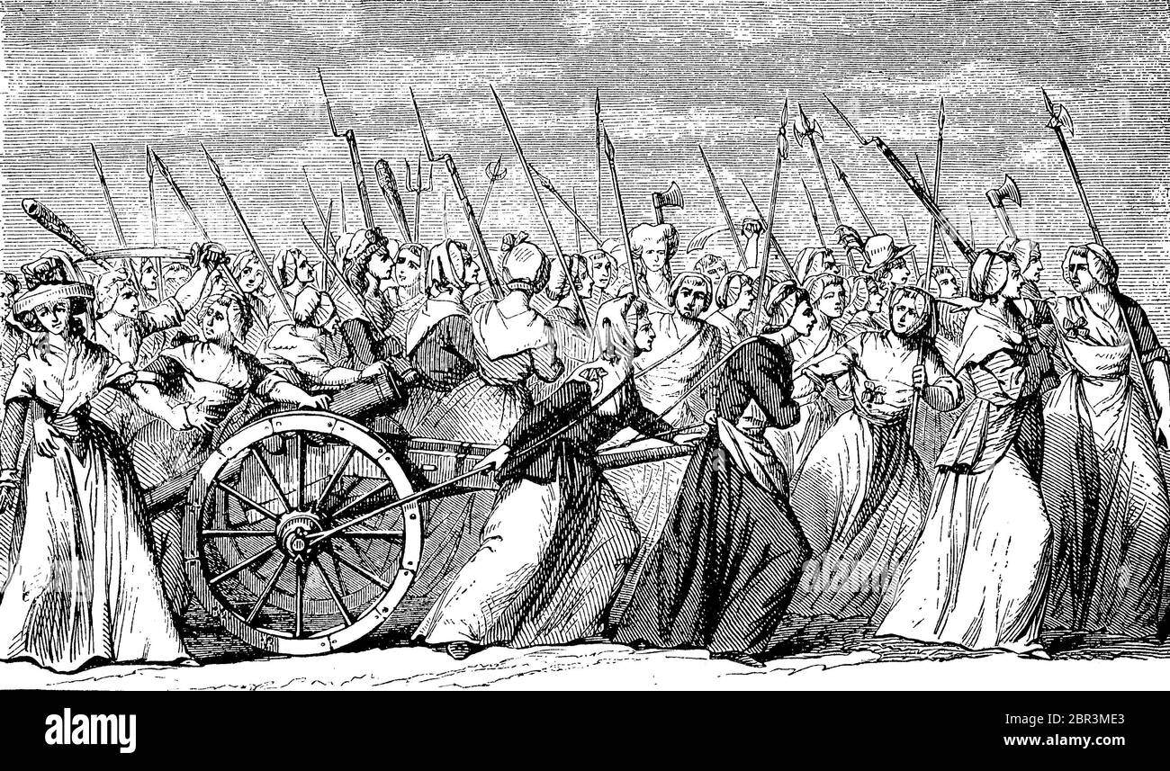 Französischen frauen revolution der während Frauen in