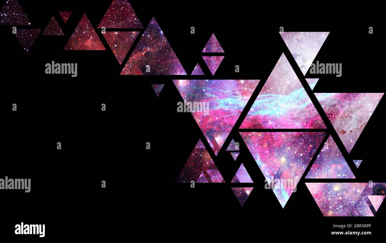 Space and geometry design. Minimal art concept. Abstract background ...