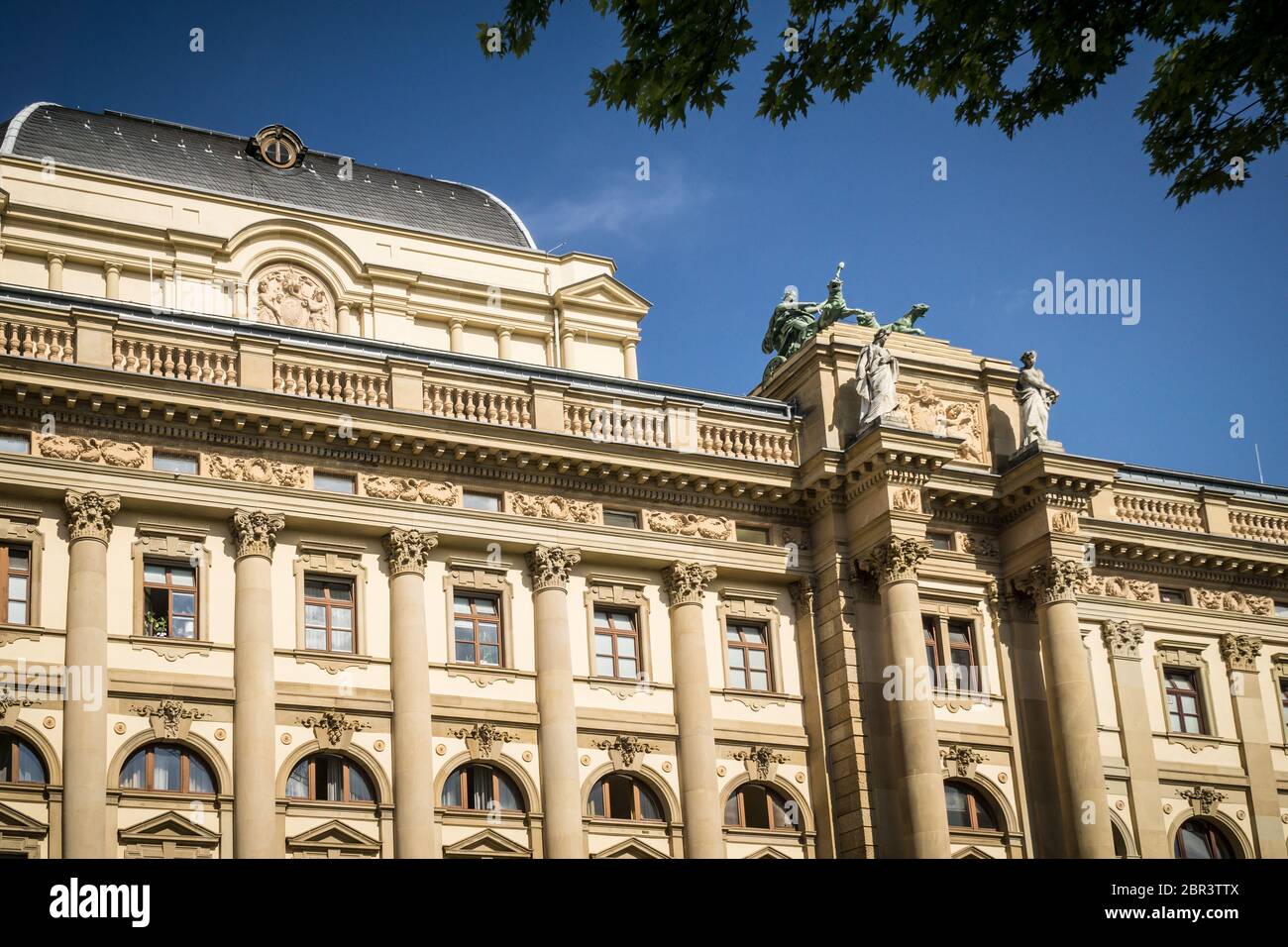 Germany Wiesbaden 2018-06-03 The Hessisches Staatstheater Wiesbaden is the State Theatre of the German state Hesse Stock Photo