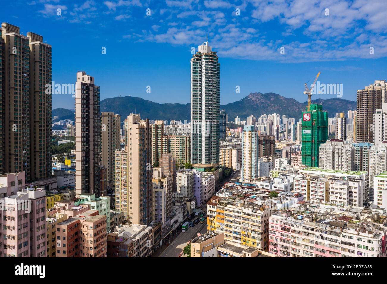 To Kwa Wan, Hong Kong, 29 November 2018: hong Kong city Stock Photo - Alamy