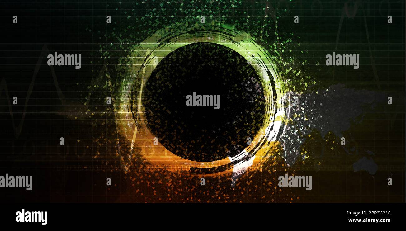 Binary Technology as a Abstract Background Art Stock Photo - Alamy