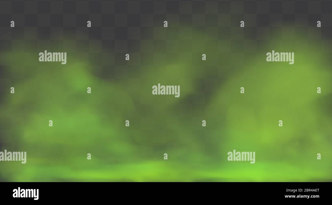 Green stink bad smell, smoke or poison gases,chemical toxic vapour