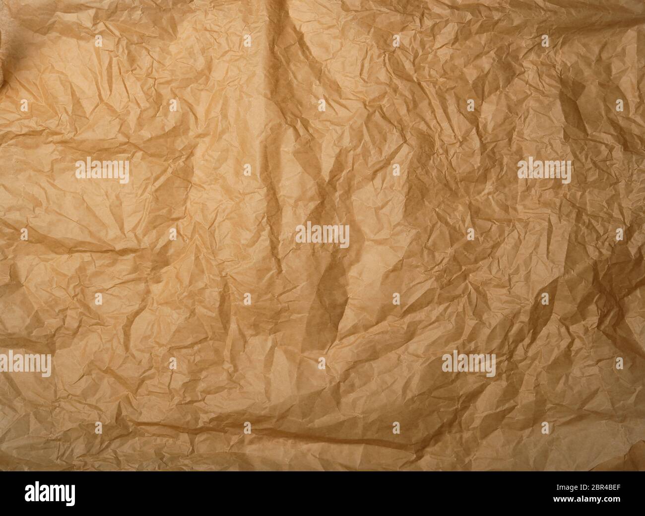 crumpled brown baking parchment paper, full frame 19320632 Stock Photo at  Vecteezy