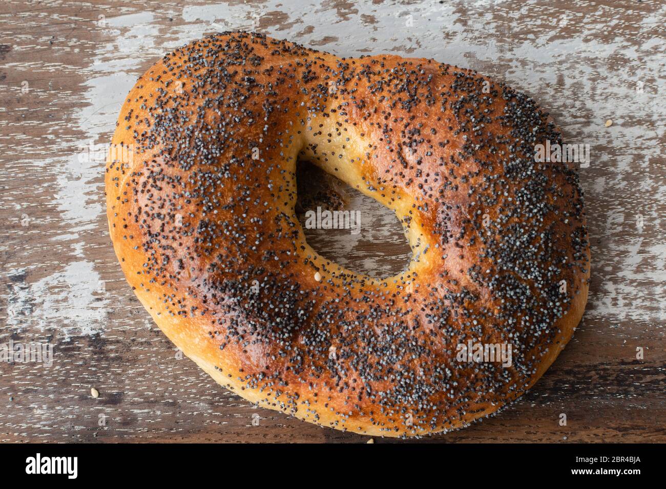 homemade sandwich bagel Stock Photo Alamy