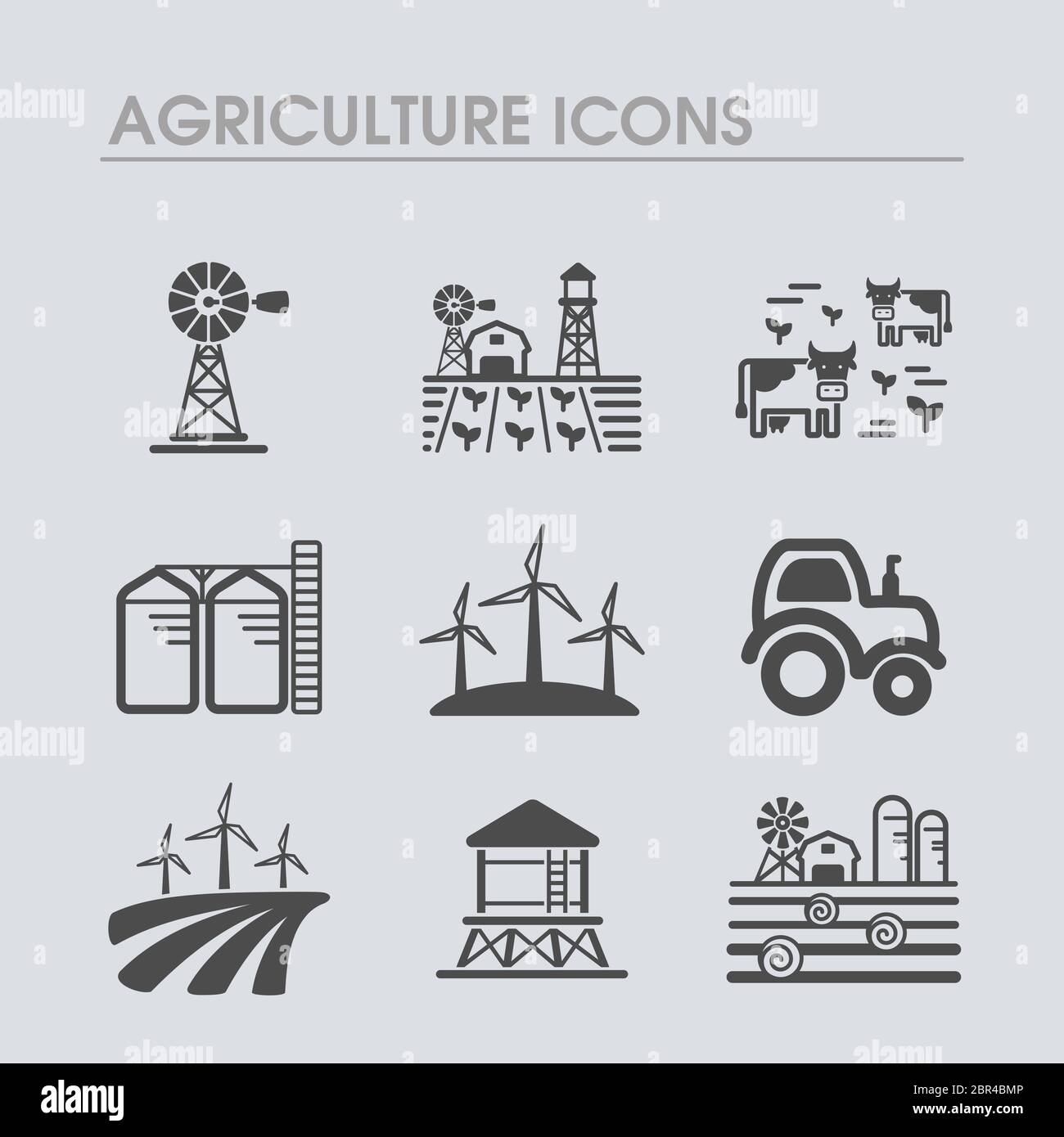 Farm Field icon. Agriculture sign. Graph symbol for your web site ...
