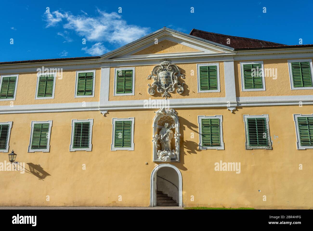 Impressions and Detail Views of the Monastery St. Florian in Upper Austria, near Linz Stock Photo