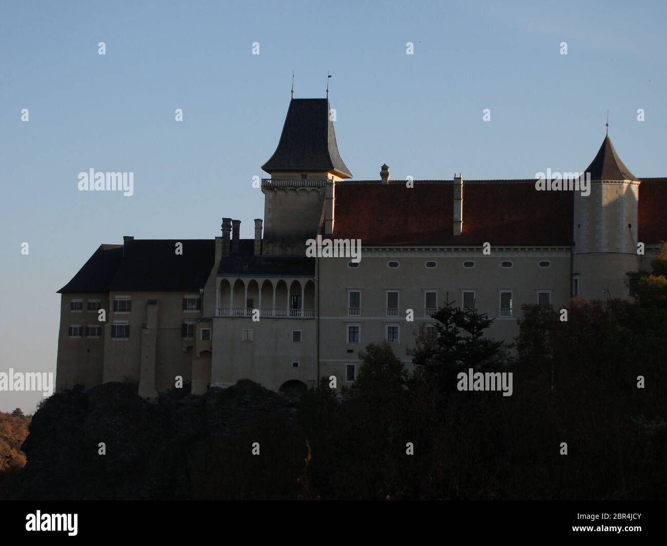 Rosenburg Castle, one of the most famous castles in lower Austria Stock