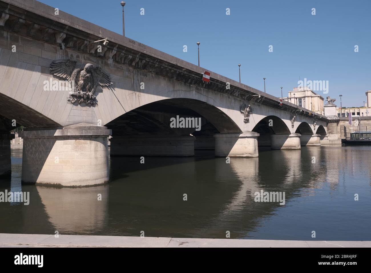 Pont d'Iéna Stock Photo