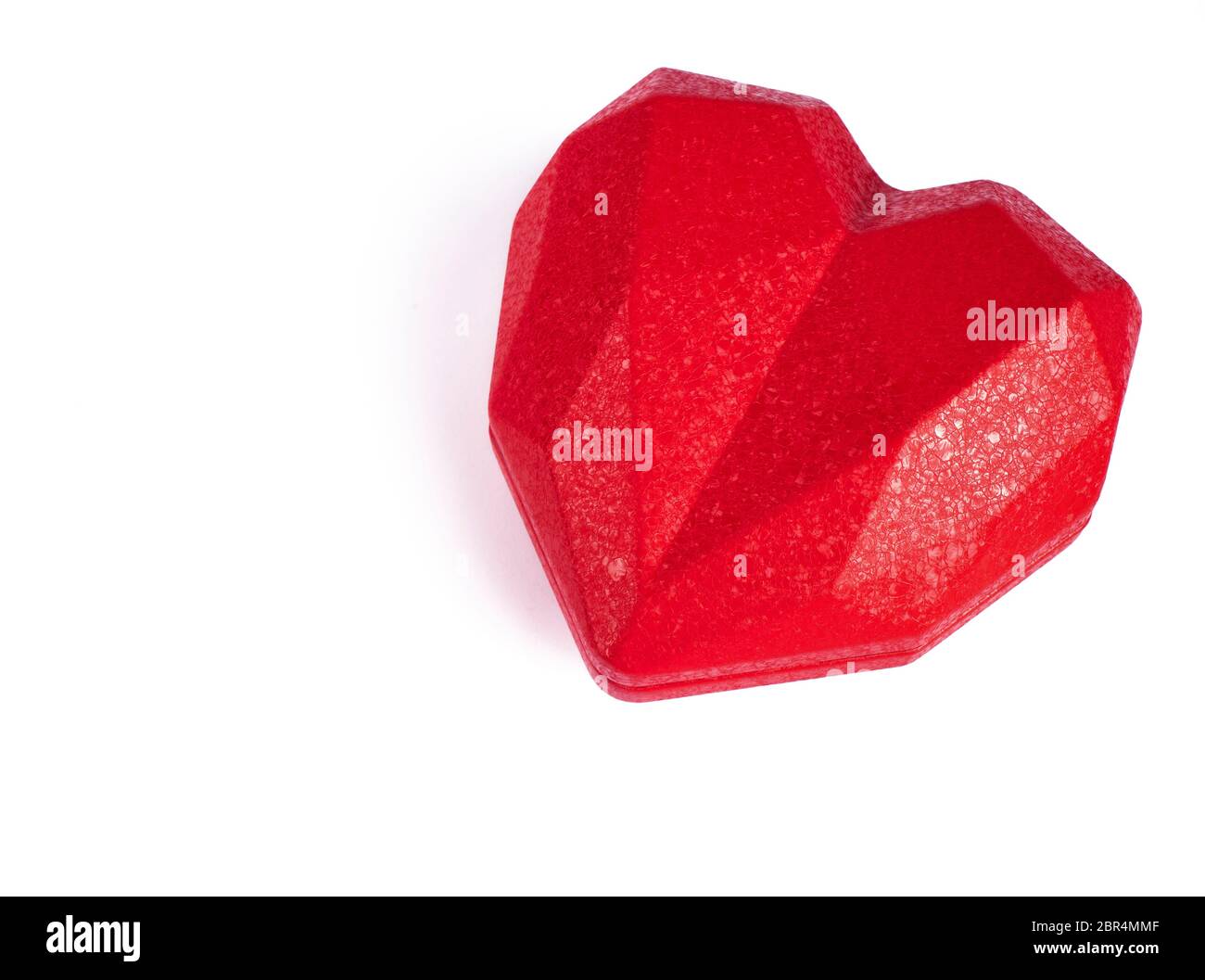 Heart isolated on white background Stock Photo - Alamy