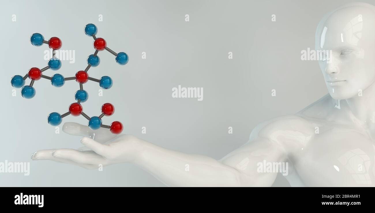 Abstract Clean Science or Medical Background Presentation Concept Stock ...