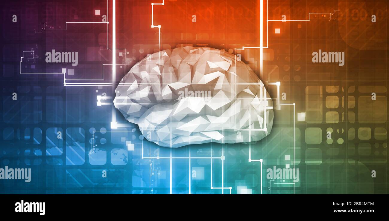 Futuristic Technology with Autonomous AI Brain Tech Stock Photo - Alamy