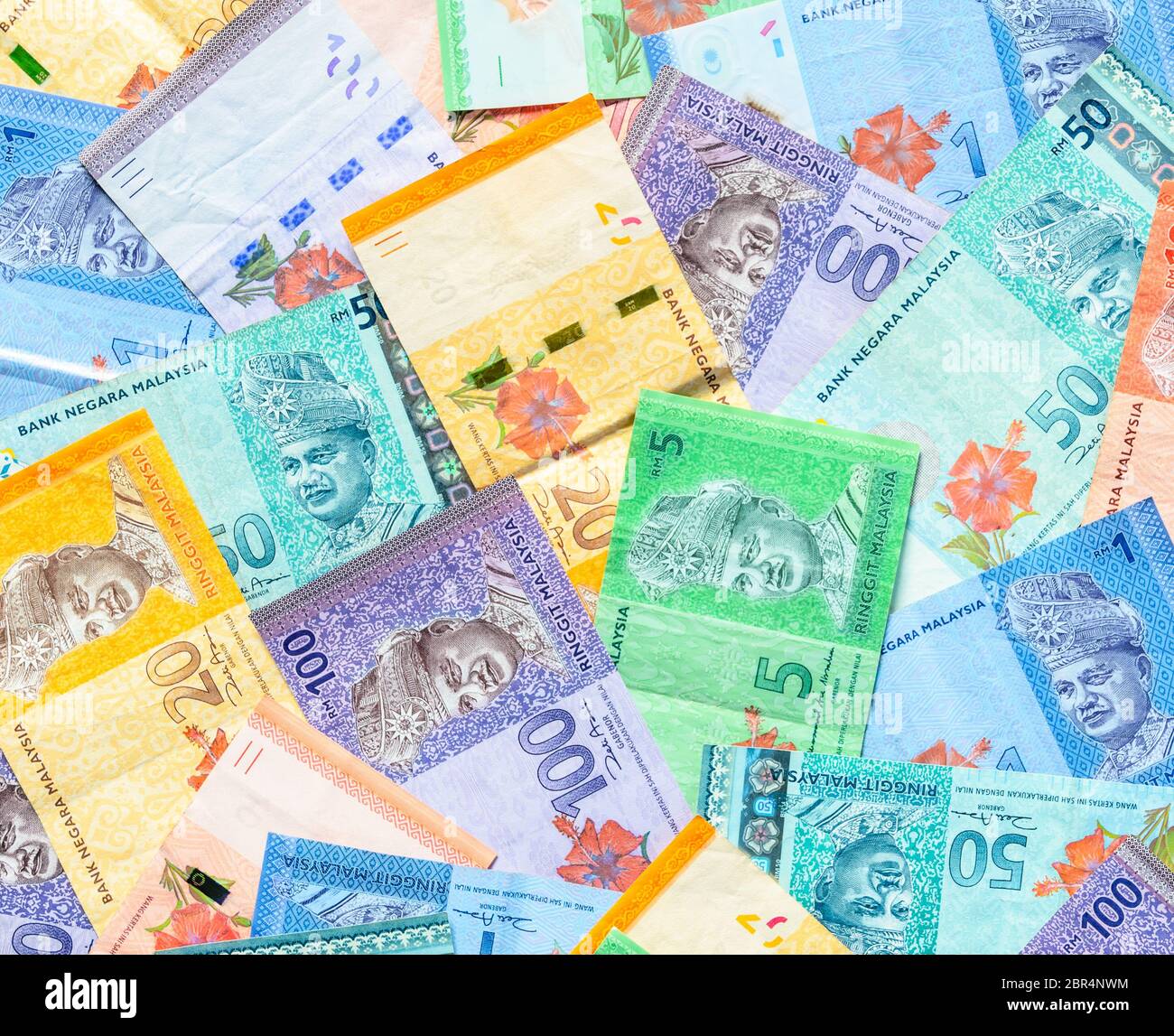 Malaysia Currency Of Malaysian Ringgit Banknotes Background Paper 