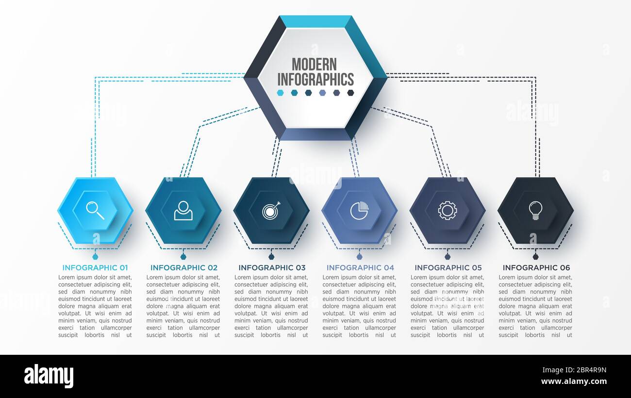 Vector 3D infographic template for presentation. Business data ...