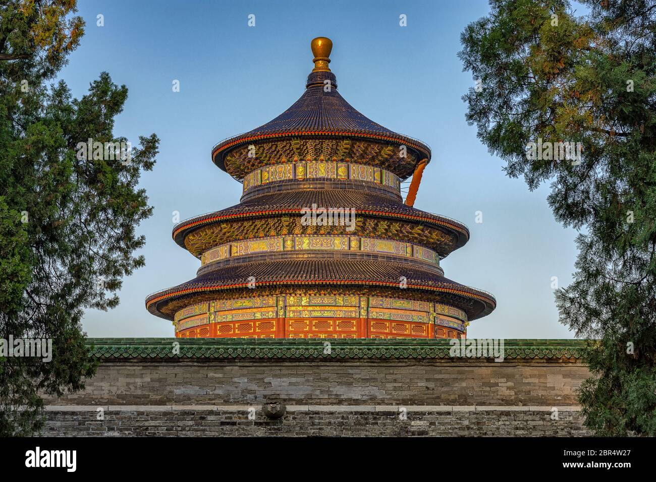 Hall of Prayer for Good Harvests in the Temple of Heaven, one of the ...
