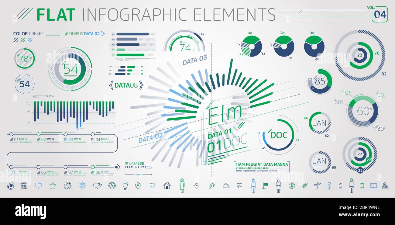 Corporate Infographic Elements is an excellent collection of vector graphs, charts and diagrams. Stock Photo