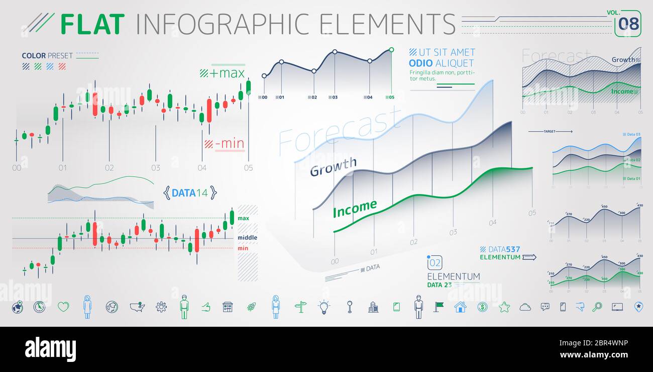 Corporate Infographic Elements is an excellent collection of vector graphs, charts and diagrams. Stock Photo