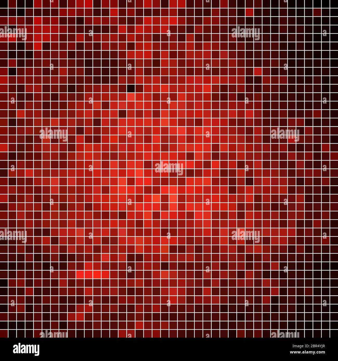abstract square pixel mosaic background- red Stock Photo - Alamy