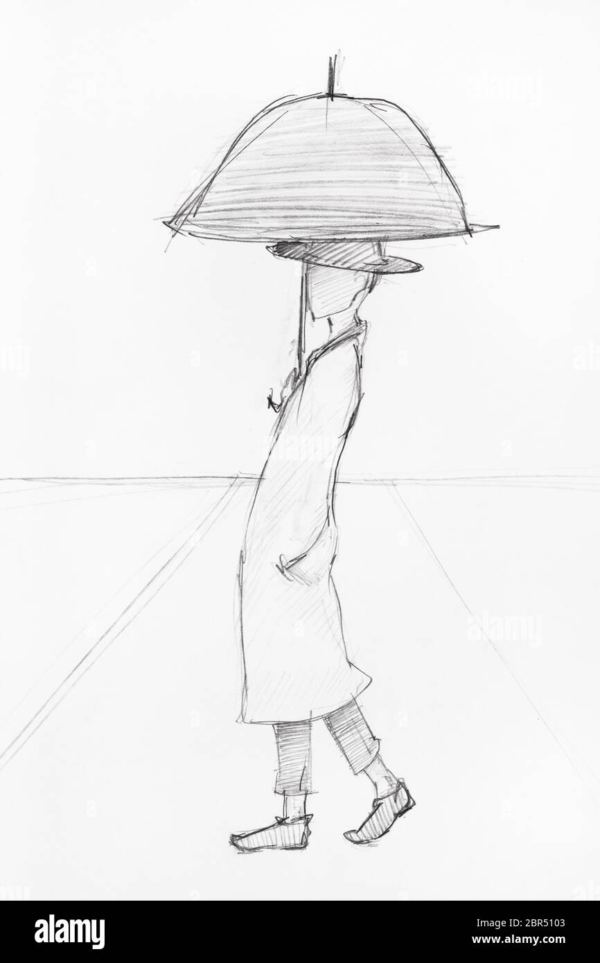 Share 135+ umbrella sketch images latest in.eteachers