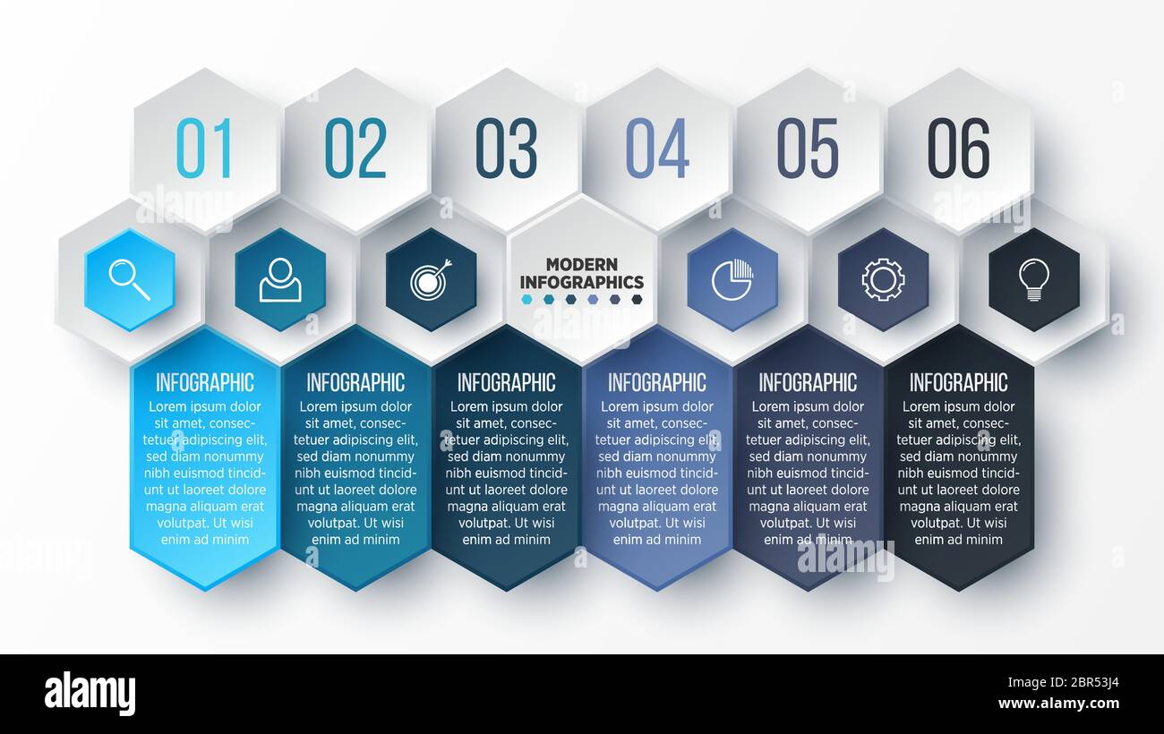 Vector 3D infographic template for presentation. Business data ...