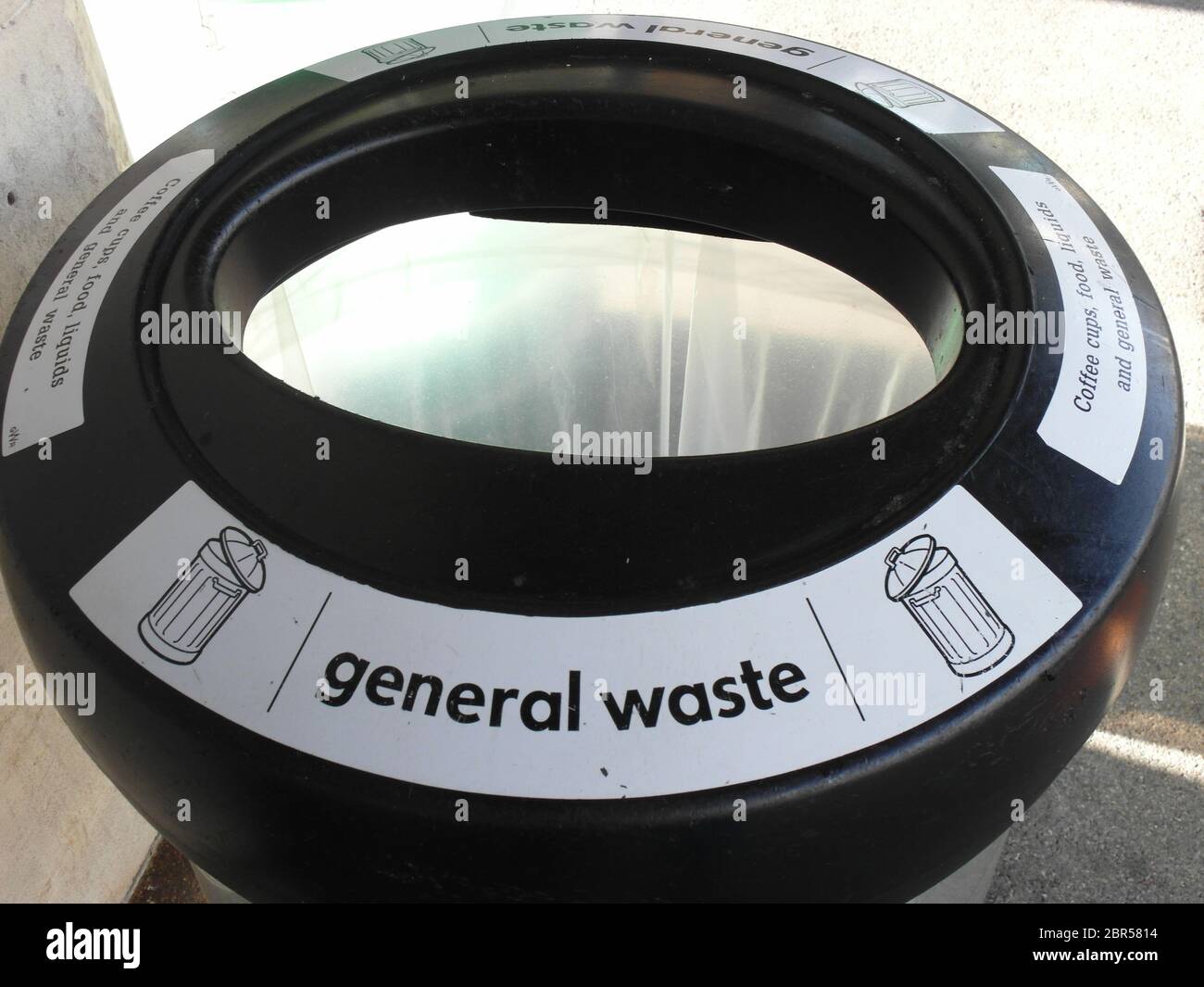 General waste bin Stock Photo Alamy