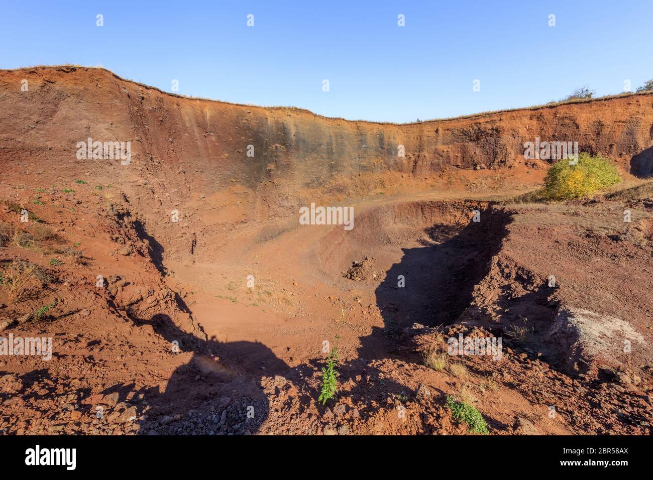 The Gruiu volcano. Brasov county, Romania Stock Photo