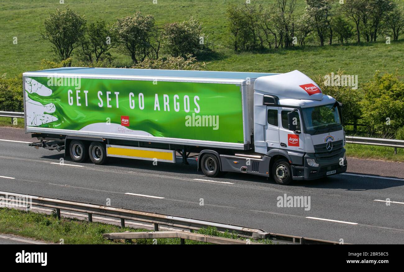 Argos Haulage delivery trucks, lorry, transportation, truck, cargo