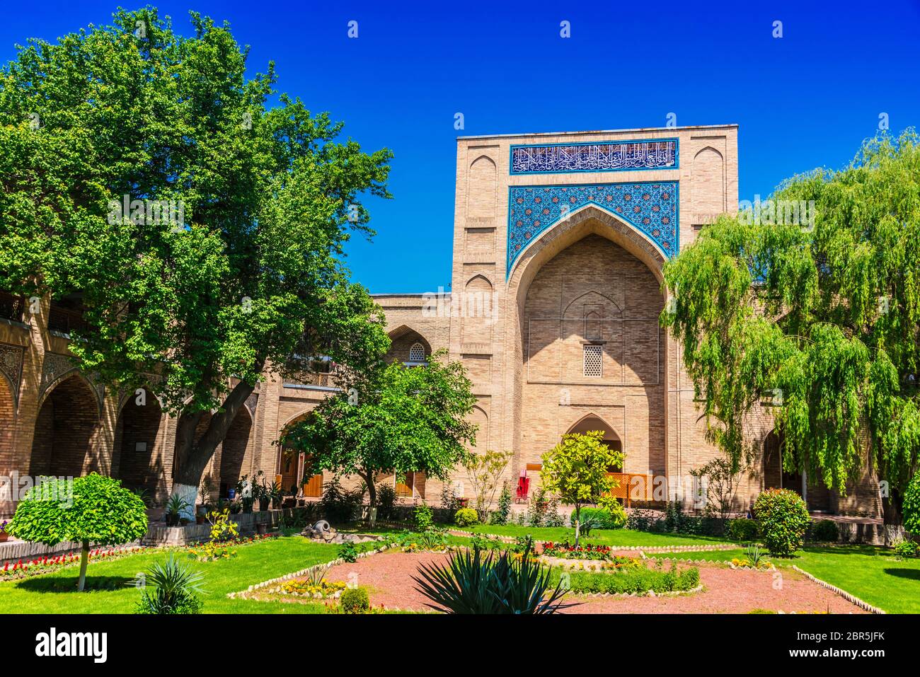 Kukeldash Madrasah, medieval madrasa in Tashkent, Uzbekistan Stock