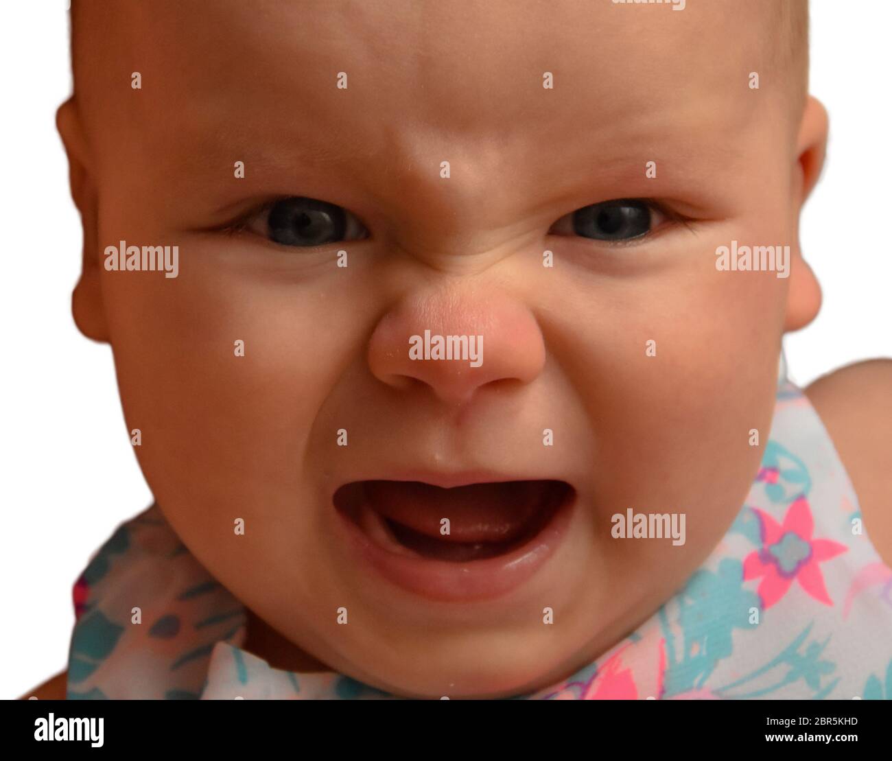 screaming, crying baby photo. Beautiful picture, background, wallpaper  Stock Photo - Alamy