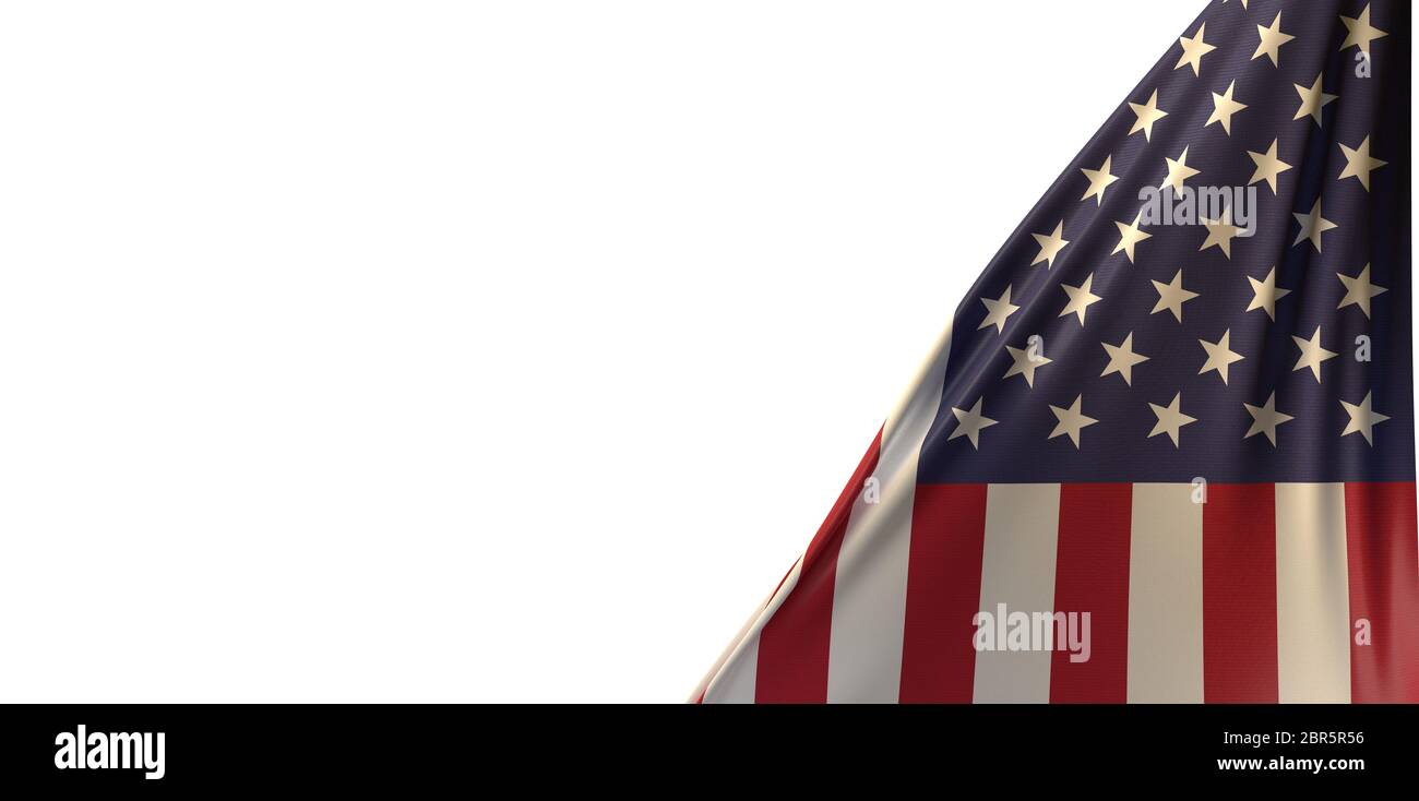 United States of America flag illustration Stock Photo - Alamy