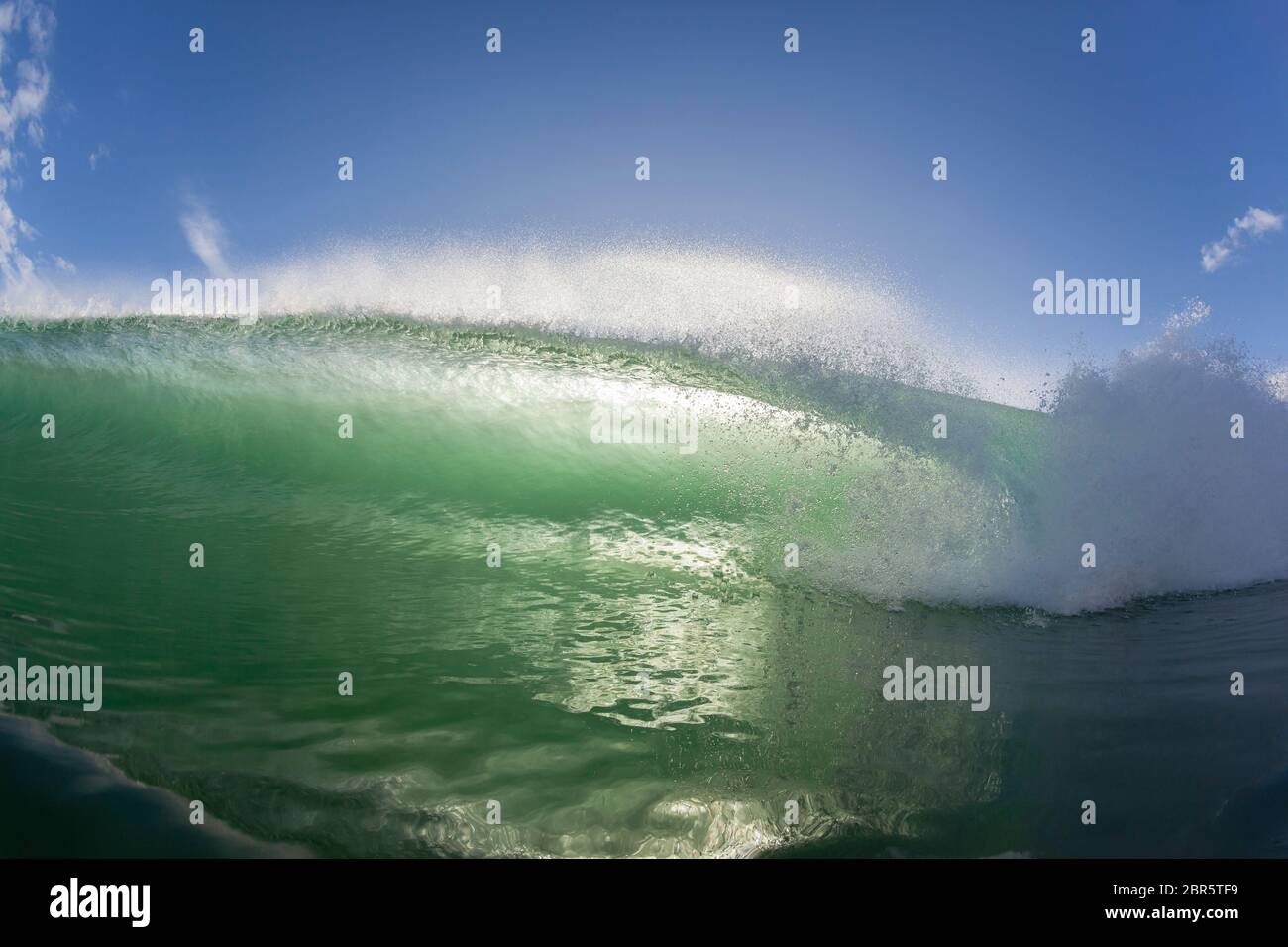 Wave ocean swimming encounter wall of water crashing breaking beauty