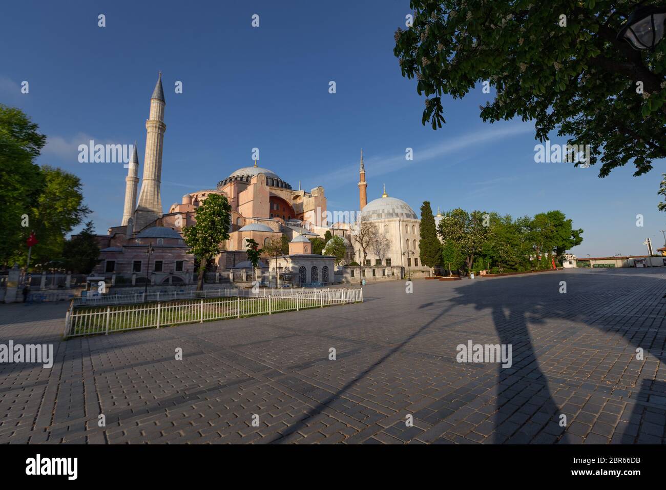 Hagia Sophia Museum in Sultanahmet, Istanbul City, Turkey Stock Photo ...