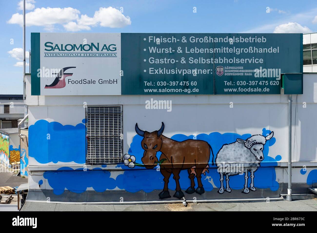Salomon AG in Berlin Stock Photo - Alamy