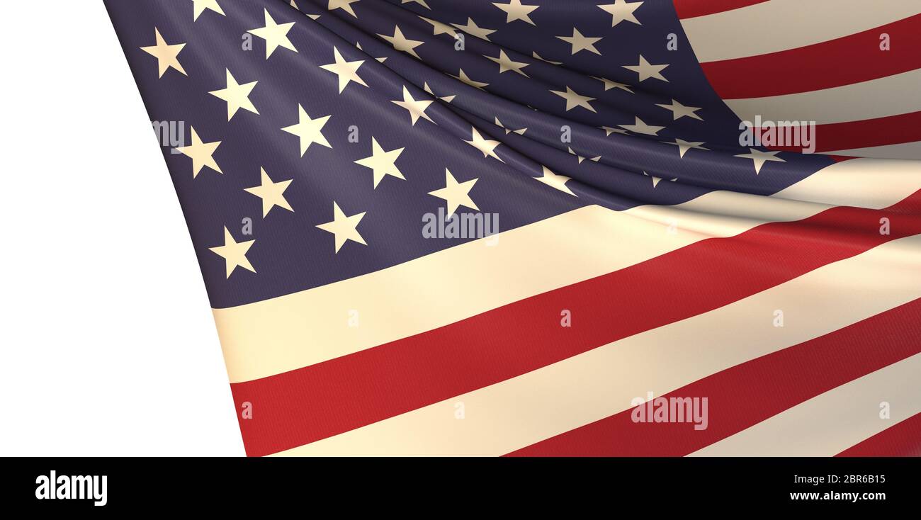 usa illustration united states of america flag Stock Photo - Alamy