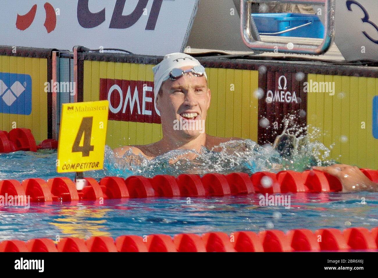 Sebastien Rouault of French in Finale 1500 M NL Men during the Swimming ...