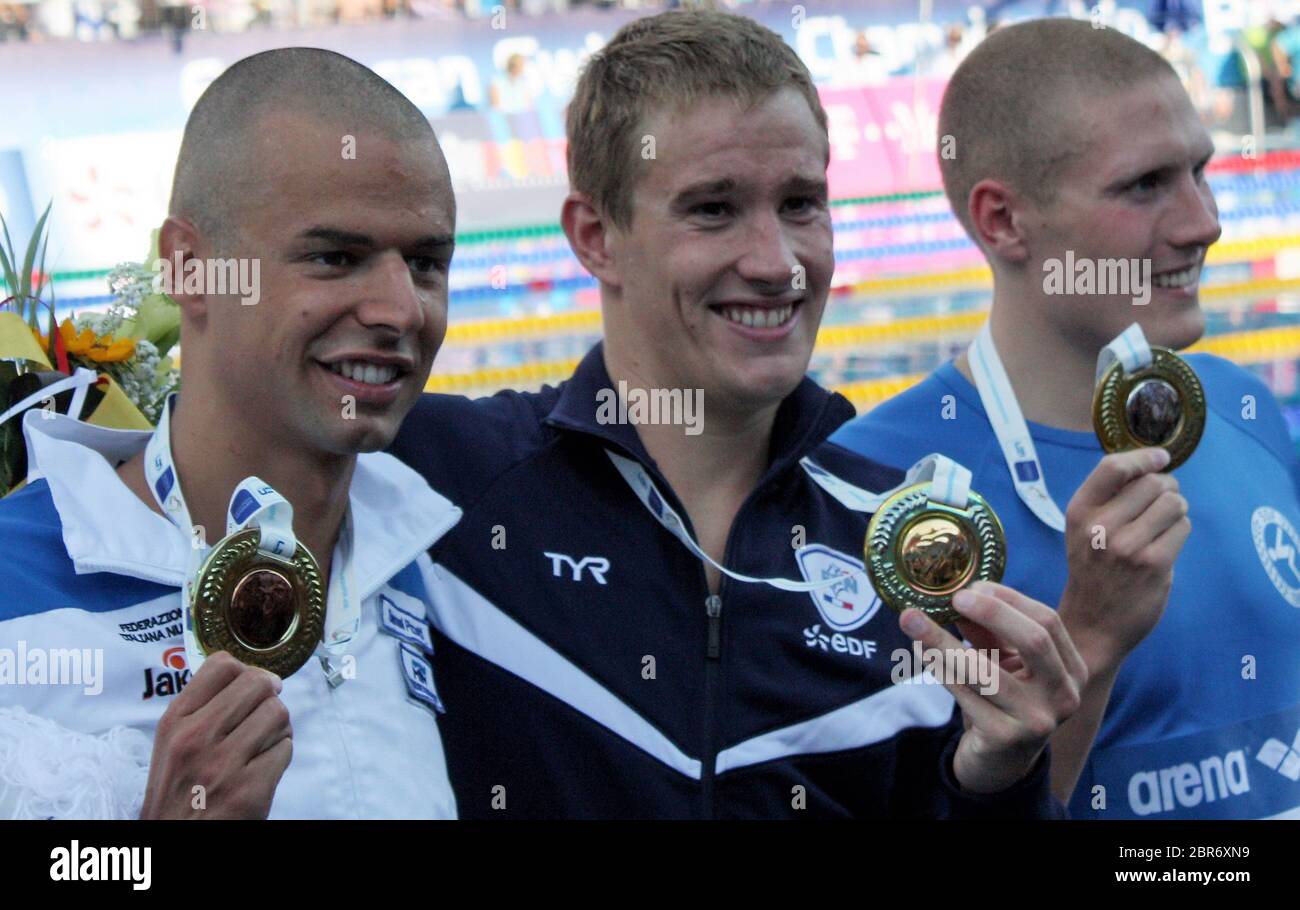 Samuel Pizzetti of Italia , Sebastien Rouault of French and Pal Joensen ...