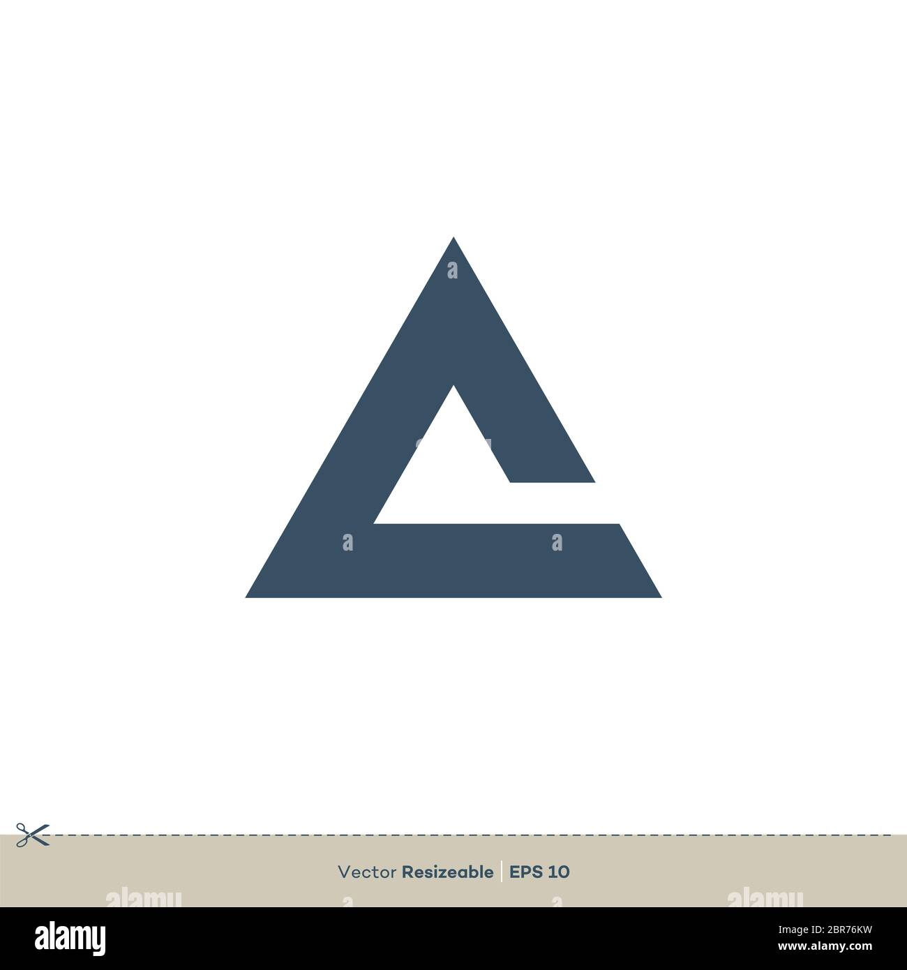 Letter A vector Logo Template illustration design Stock Photo - Alamy