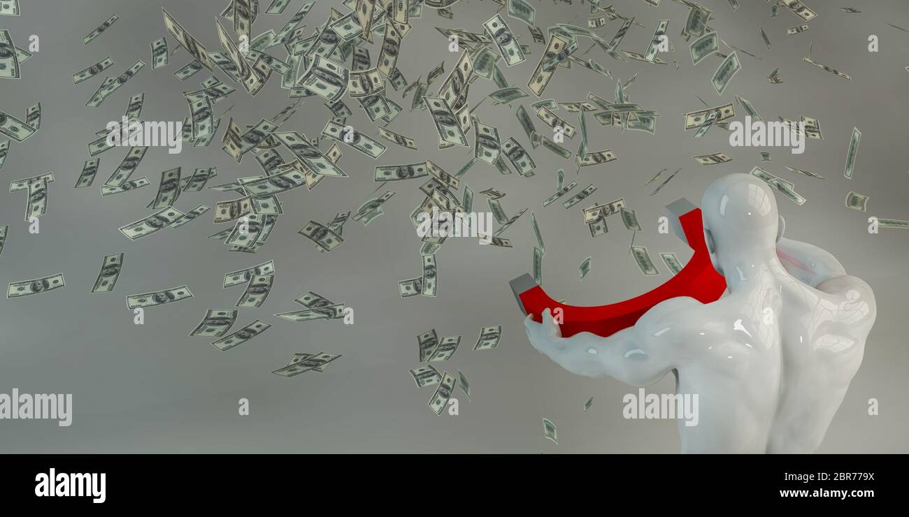 Make money investing with maximum profits business concept stock photo