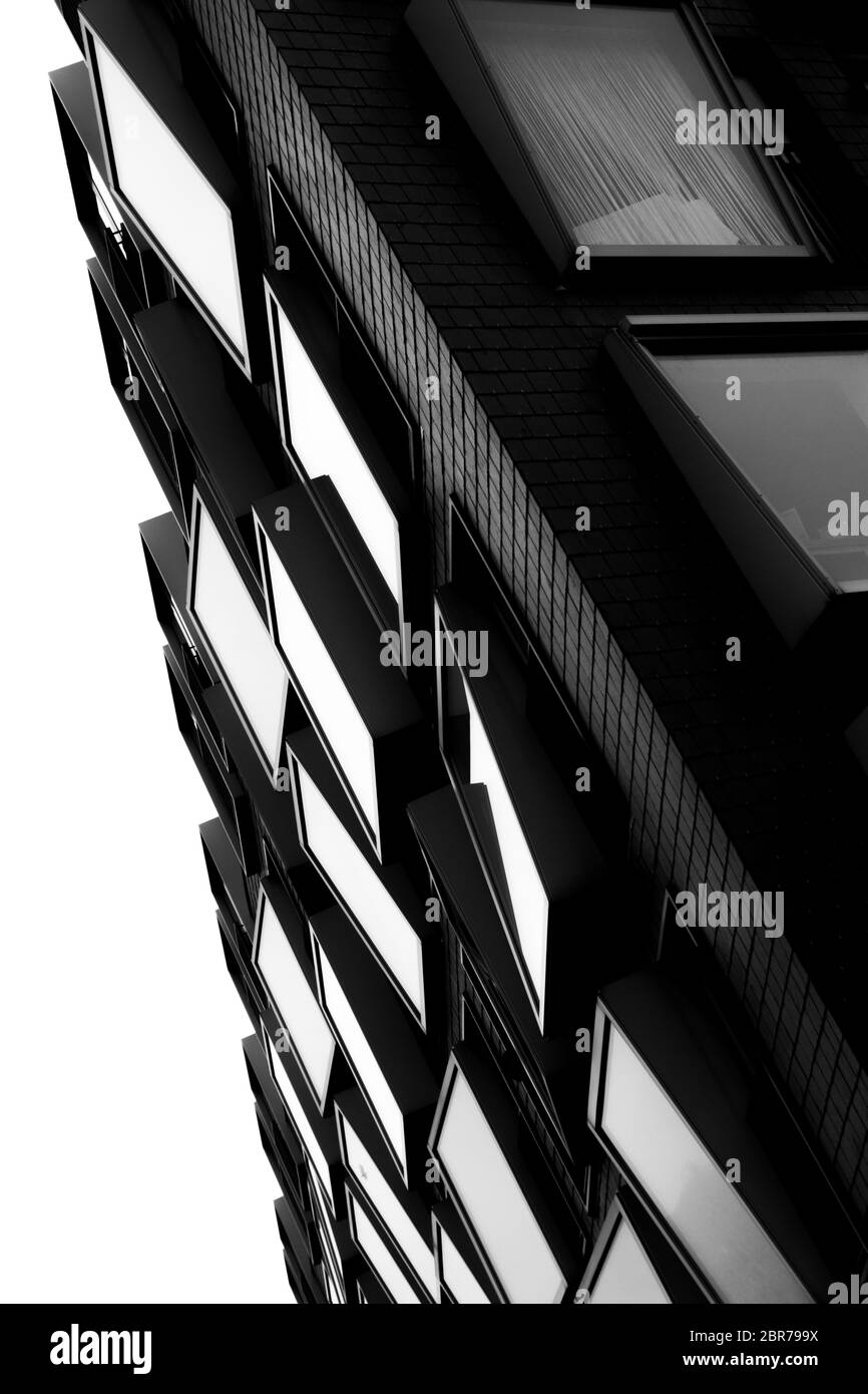 Rotterdam architectural view Black and White Stock Photos & Images - Alamy