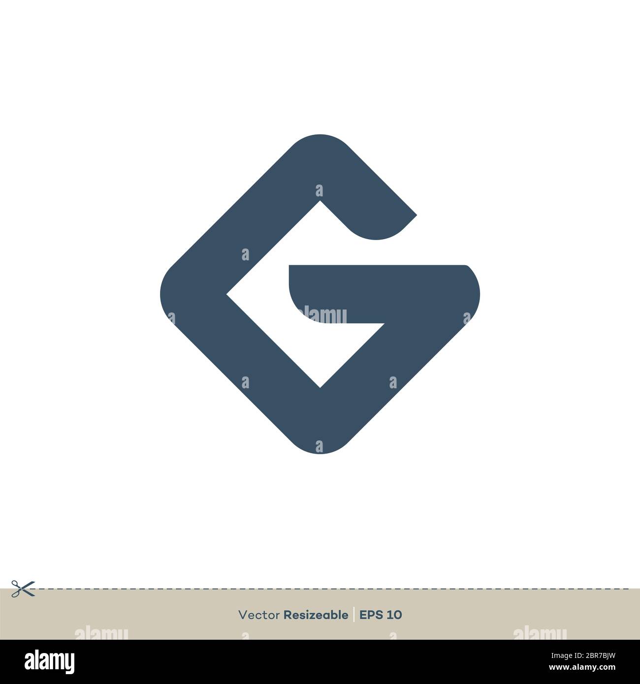 Letter G vector Logo Template illustration design Stock Photo - Alamy