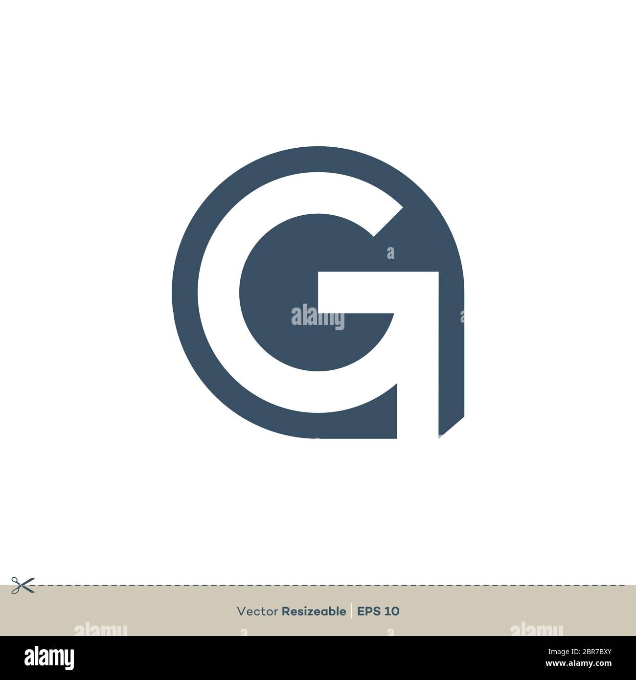 Letter G vector Logo Template illustration design Stock Photo - Alamy