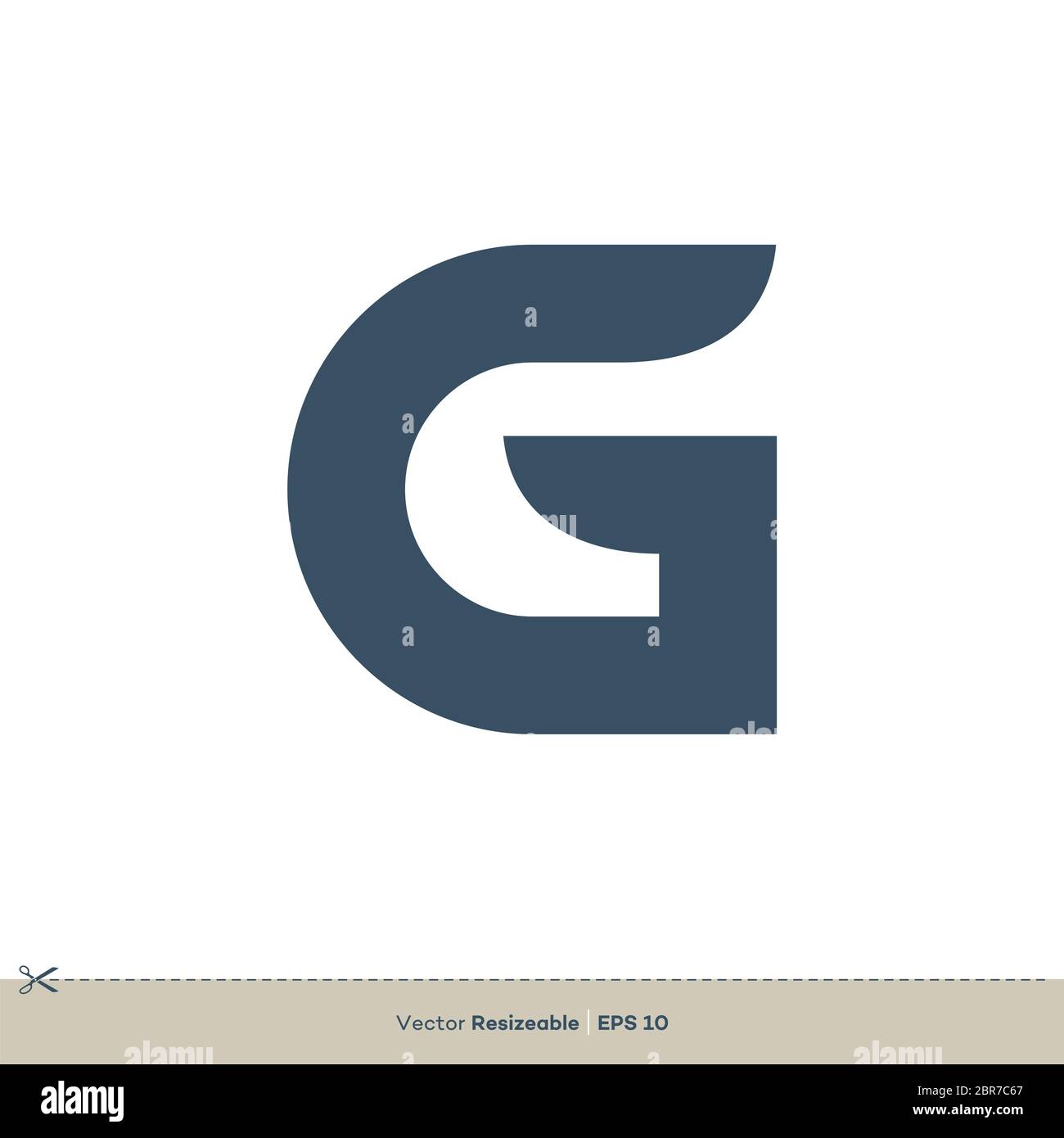 Letter G vector Logo Template illustration design Stock Photo - Alamy
