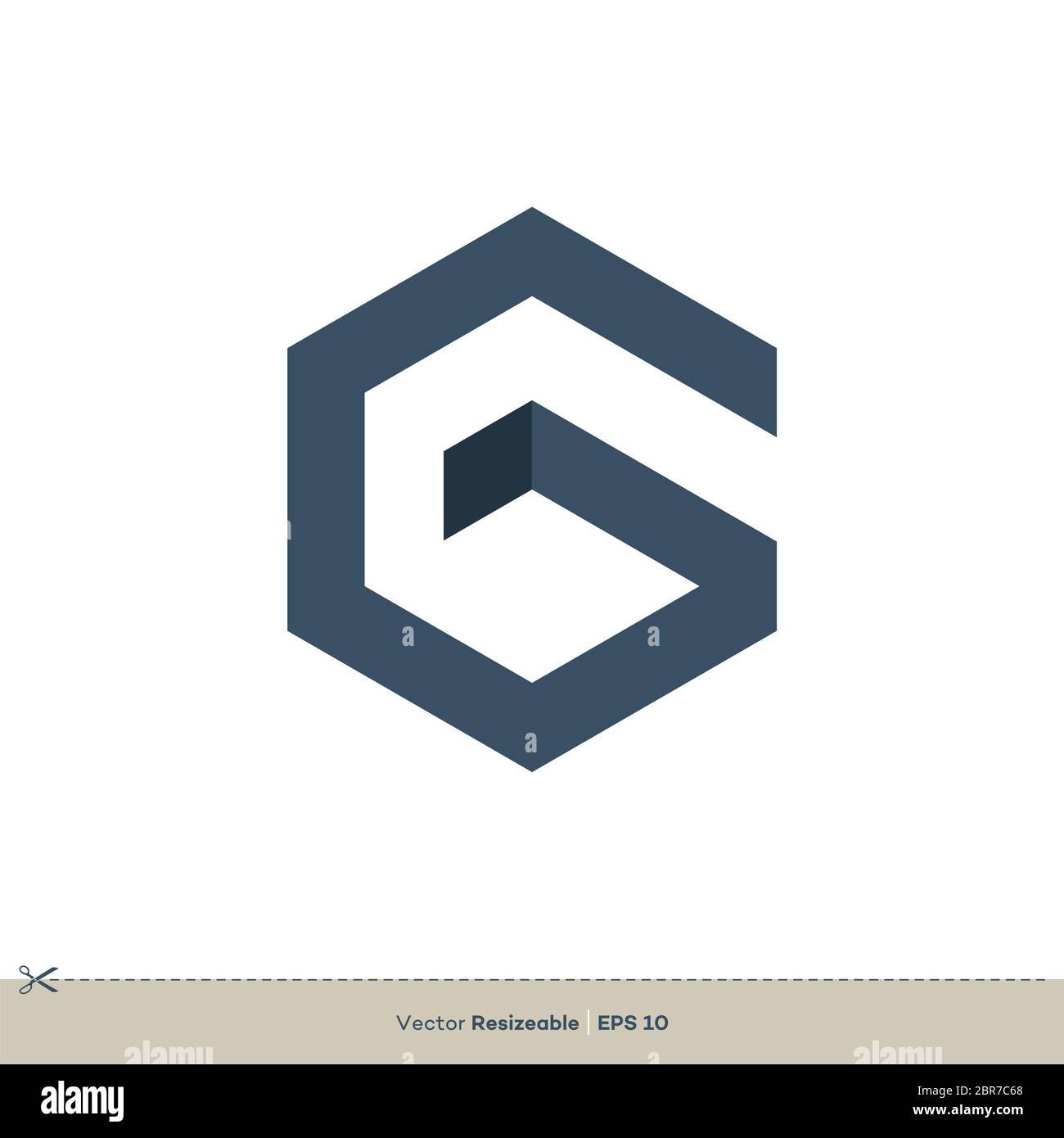 Letter G vector Logo Template illustration design Stock Photo - Alamy