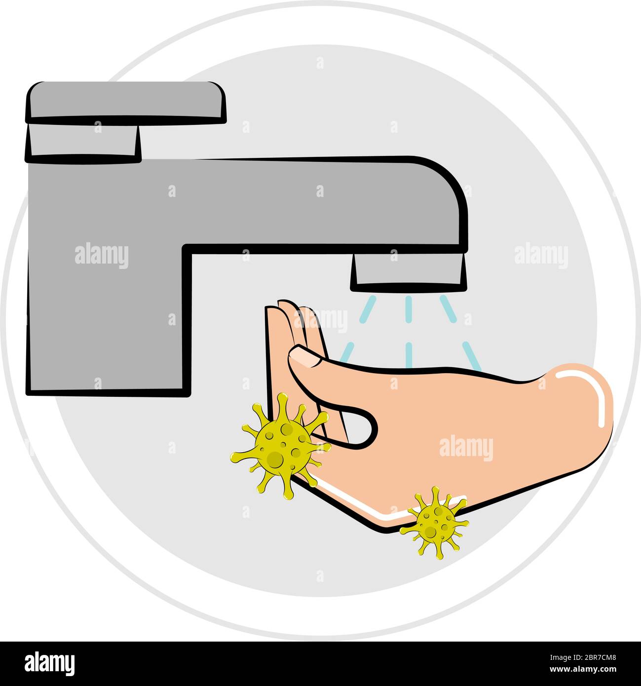 Hand washing icon Stock Vector Image & Art - Alamy