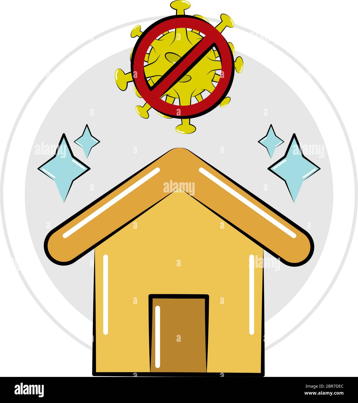 Clean house icon Stock Vector Image & Art - Alamy