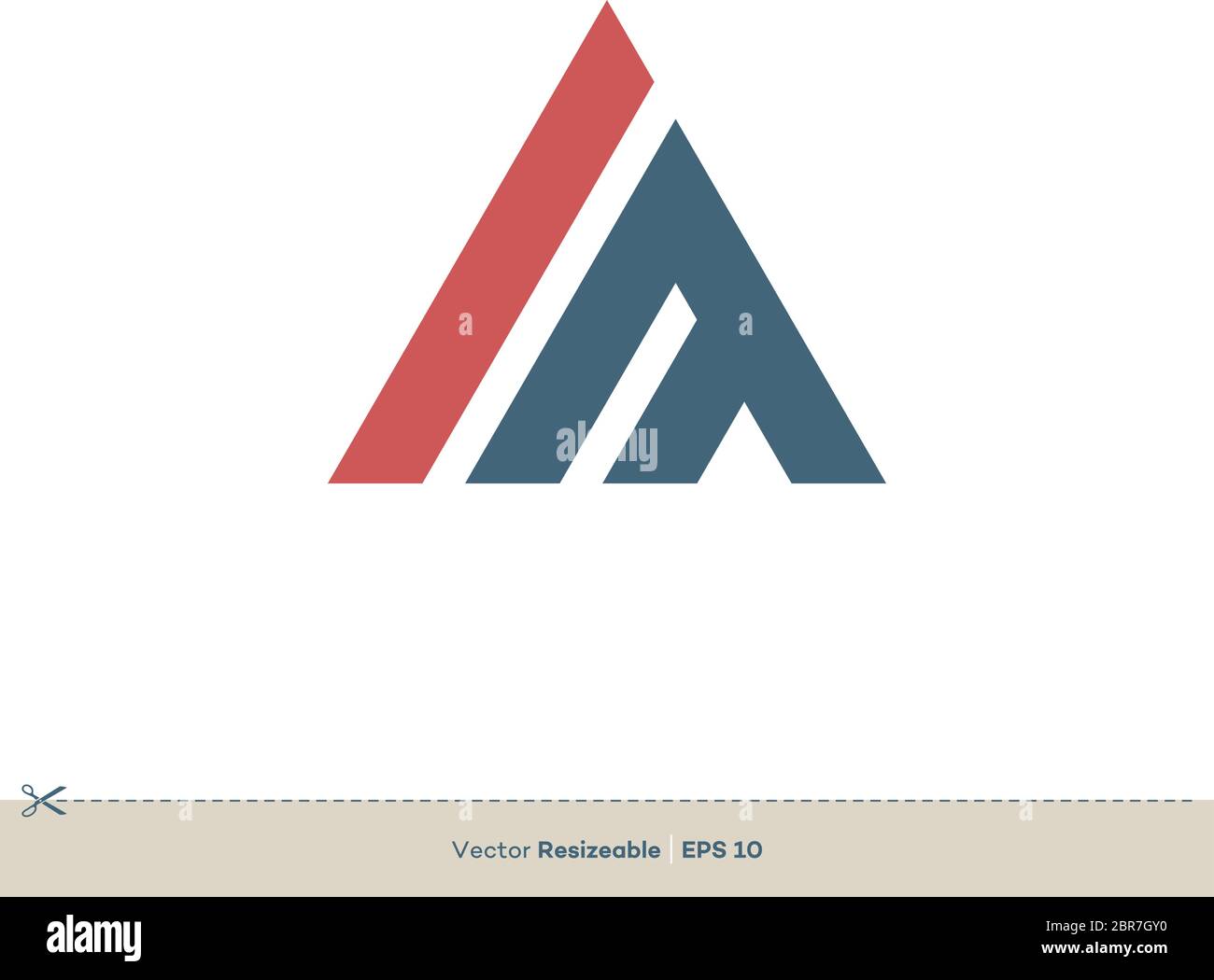 Letter A vector Logo Template illustration design Stock Vector Image ...
